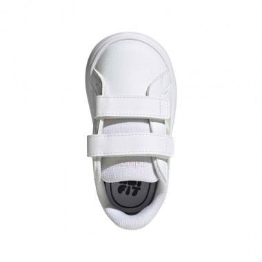 ADIDAS GRAND COURT 3.0 BUB INF SHOES FTWWHT/IRIDES/ALMPNK