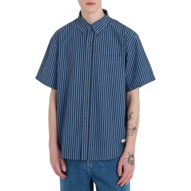 ELEMENT REGULAR BUTTON DOWN SHIRT RIVIERA/OFFBLACK