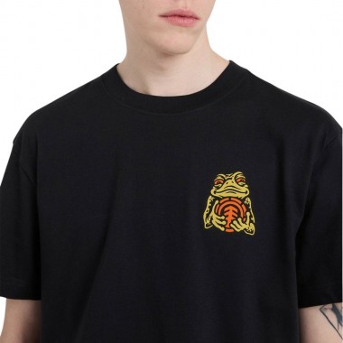 ELEMENT TIMBER THE FROG T-SHIRT OFF BLACK