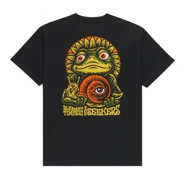 ELEMENT TIMBER THE FROG T-SHIRT OFF BLACK