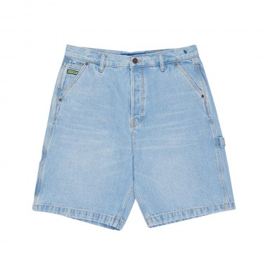 DC BAGGY DENIM CARPENTER SHORTS INDIGO LIGHT