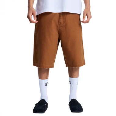 DC STRESSED 5 POCKET SHORTS TOFFEE