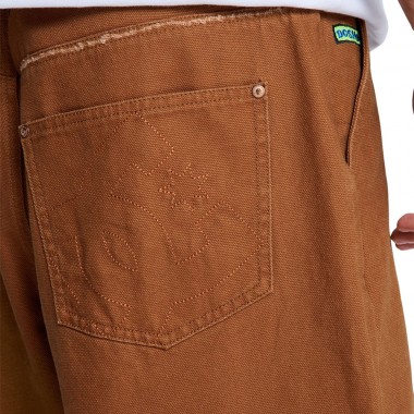 DC STRESSED 5 POCKET SHORTS TOFFEE