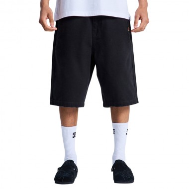 DC STRESSED 5 POCKET SHORTS BLACK