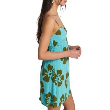 BILLABONG LAST SUNSET MINI DRESS OCEAN WASH
