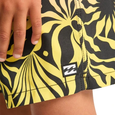BILLABONG RADIANT LAYBACK K BOARDSHORTS BLACK PRINT