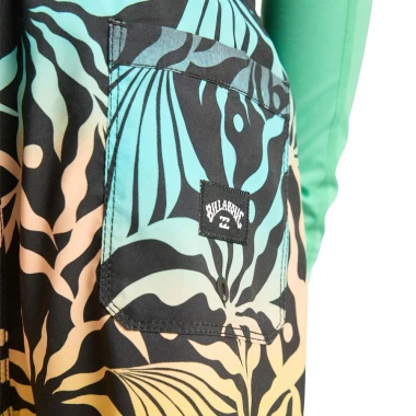 BILLABONG RADIANT LAYBACK K BOARDSHORTS BLACK PRINT
