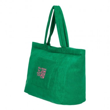 BILLABONG BEACH GIRL TOTE BAG SUMMER GREEN