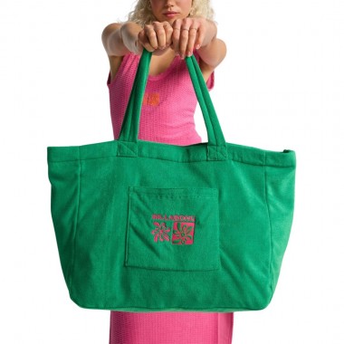 BILLABONG BEACH GIRL TOTE BAG SUMMER GREEN