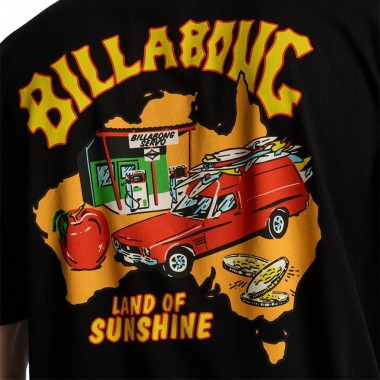 BILLABONG ORIGIN T-SHIRT BLACK