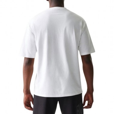 NEW ERA NBA CHICAGO BULLS OVERSIZED T-SHIRT WHITE