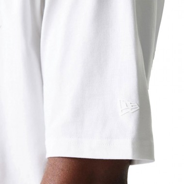 NEW ERA NBA CHICAGO BULLS OVERSIZED T-SHIRT WHITE