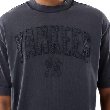 NEW ERA MLB NEW YORK YANKEES T-SHIRT WASHED BLACK