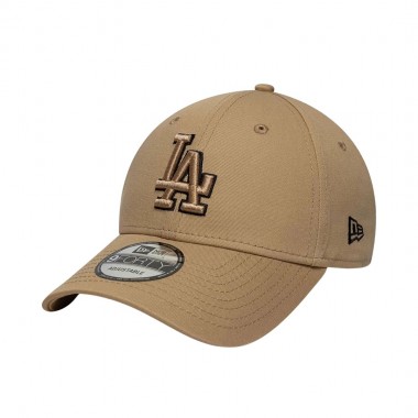 NEW ERA MLB LA DODGERS TEAM OUTLINE 9FORTY ADJ CAP LIGHT BEIGE