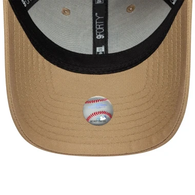 NEW ERA MLB LA DODGERS TEAM OUTLINE 9FORTY ADJ CAP LIGHT BEIGE
