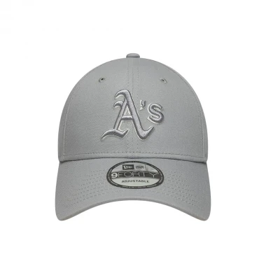 NEW ERA MLB ATHLETICS TEAM OUTLINE 9FORTY ADJ CAP GREY