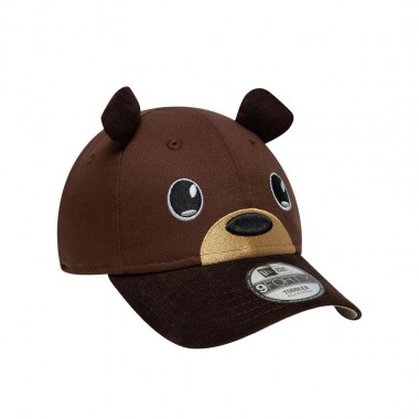 NEW ERA CORD EARS 9FORTY TOD ADJUSTABLE CAP BROWN