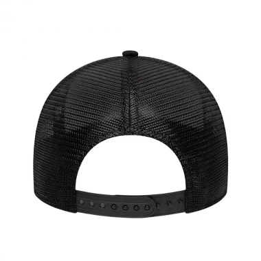 NEW ERA GRAPHIC 9FORTY M-CROWN A-FRAME ADJ TRUCKER CAP BLACK