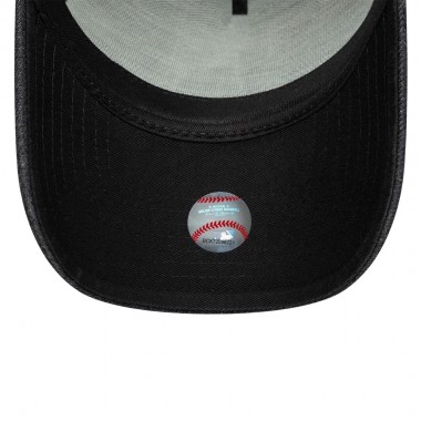 NEW ERA MLB LA DODGERS DENIM 9FORTY E-FRAME ADJ CAP BLACK