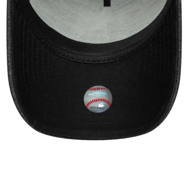 NEW ERA MLB LA DODGERS DENIM 9FORTY E-FRAME ADJ CAP BLACK