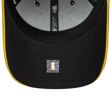 NEW ERA NBA LA LAKERS MICROFIBRE 9FORTY ADJUSTABLE CAP BLACK