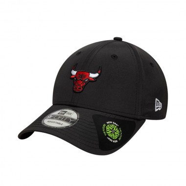 NEW ERA NBA CHICAGO BULLS RECYCLED 9FORTY ADJ CAP BLACK