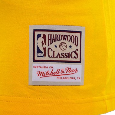 MITCHELL & NESS NBA LOS ANGELES LAKERS MAGIC JOHNSON TEE YELLOW