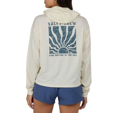 SALTY CREW PERFECT SET W TECH HOODY OFF WHITE