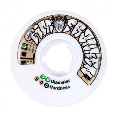 GAWDS Tim Franken II 58mm/90A Wheels - White