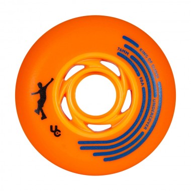 UNDERCOVER 76mm/90Α king of slides wheels 4pcs. - Orange