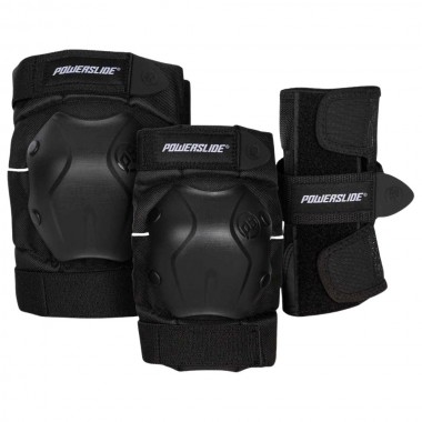 POWERSLIDE Standard Black Set Προστατευτικά - Μαύρα