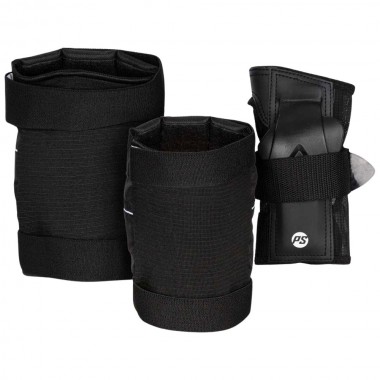 POWERSLIDE Standard Black Set Προστατευτικά - Μαύρα