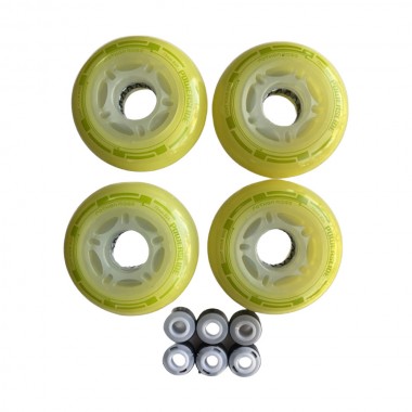 POWERSLIDE 72χιλ./82Α Fothon Envy green LED Ροδάκι