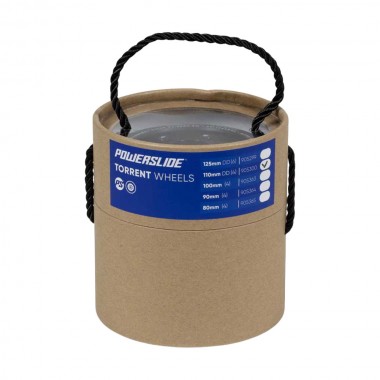 Powerslide 125χιλ./84Α Torrent Rain Ροδάκια - Μαύρο