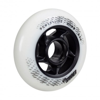 Powerslide Spinner 84χιλ./85Α Ροδάκια - Λευκό