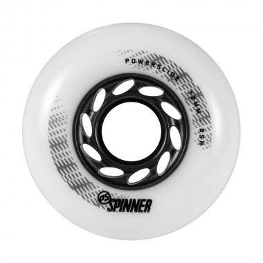 POWERSLIDE 72χιλ./88Α Spinner Ροδάκια - Λευκά (4τμχ.)
