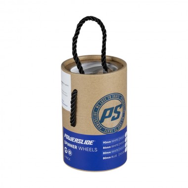 POWERSLIDE 72χιλ./88Α Spinner Ροδάκια - Λευκά (4τμχ.)