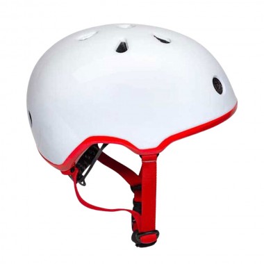 ENNUI Elite White Red Shiny Κράνος με αφαιρούμενο peak (54-59cm)