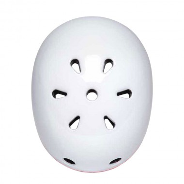 ENNUI Elite White Red Shiny Κράνος με αφαιρούμενο peak (54-59cm)