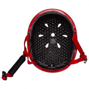 ENNUI Elite White Red Shiny Κράνος με αφαιρούμενο peak (54-59cm)