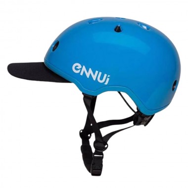 ENNUI ELITE HELMET WITH REMOVABLE PEAK BLUE