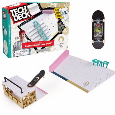 Tech Deck Shane O' Neill's olympic games Paris 2024 X-Connect Park Creator - 1 fingerboard with ramp