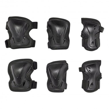 ROLLERBLADE Evo Pro Gear Junior 3 Pack Protector - Black