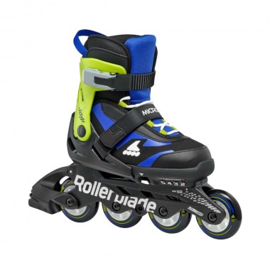 ROLLERBLADE Microblade Adjustable Inline Skates - Black/Blue