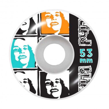 BLIND Psychedelic Multi Girl 53mm Wheels - Black