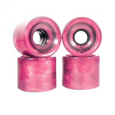 DUSTERS Swirl Wheels, 65mm/83Α - Pink