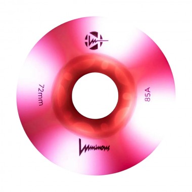 LUMINOUS Ροδάκια Led Flamingo 72χιλ./85A - Ροζ