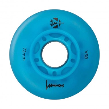 Luminous 72mm/85A Led Wheels - Blue Ocean Glow (4pc.)