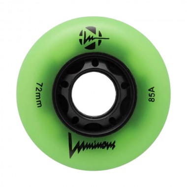 LUMINOUS Led Wheels 72mm/85A - Green Glow