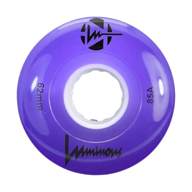 LUMINOUS Led Quads Wheels 62mm/85A - Purple